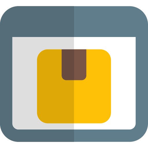Logistics delivery icon