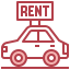 Car rental アイコン 64x64