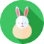 Пасхальный заяц иконка 64x64