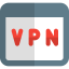 Virtual private network ícono 64x64