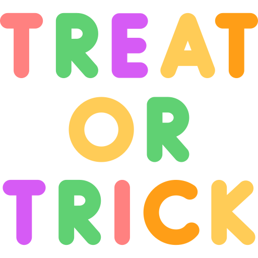 Trick or treat ícone