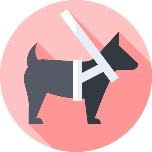 Guide dog icon