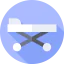 Medical bed icon 64x64
