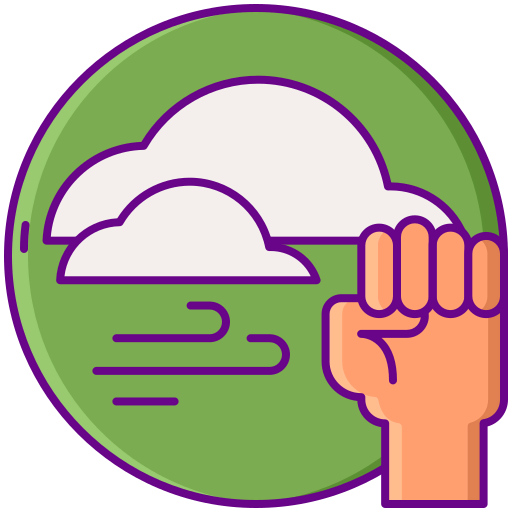 Clean air icon