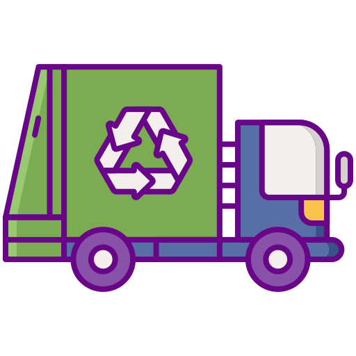 Recycling truck icône