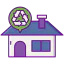 Eco house ícono 64x64