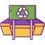 Recycling center icon 64x64