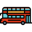 Double decker bus icon 64x64