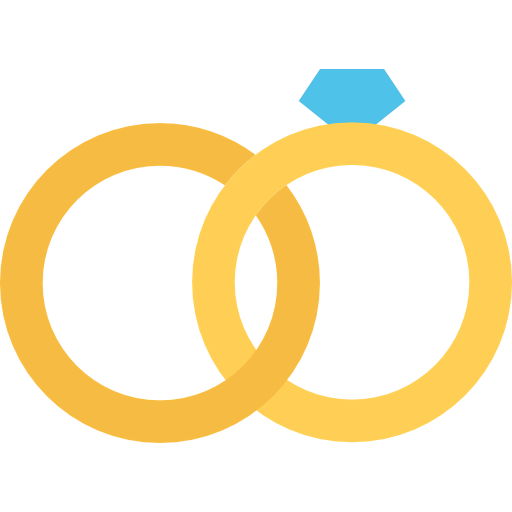 Wedding rings Symbol