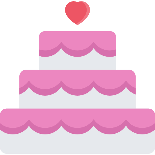 Wedding cake icône