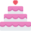 Wedding cake ícone 64x64