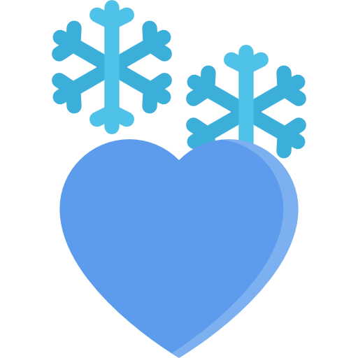 Cold heart ícone