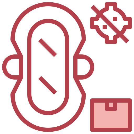 Sanitary napkin icon
