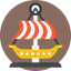 Pirate ship icon 64x64