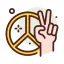 Peace sign icône 64x64