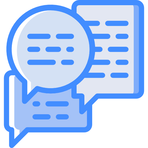 Speech bubbles icon