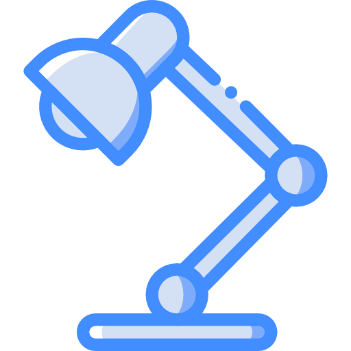 Desk lamp icon