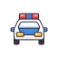 Police car ícono 64x64