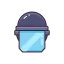 Полицейский шлем иконка 64x64