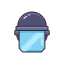 Police helmet icône 64x64