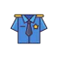 Police uniform ícono 64x64