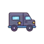 Police van icon 64x64