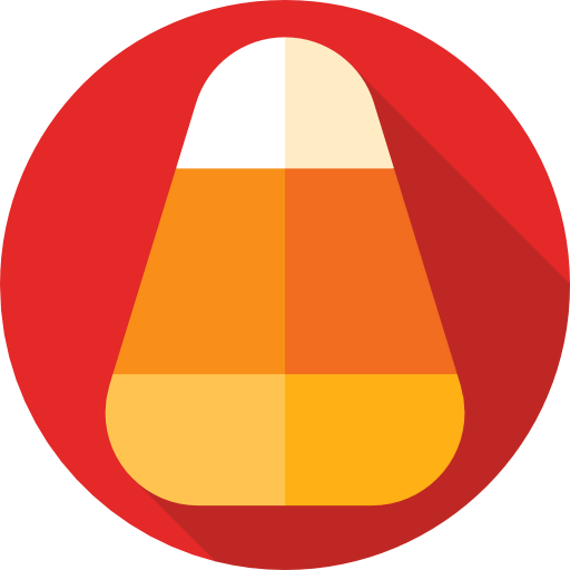 Candy corn icon