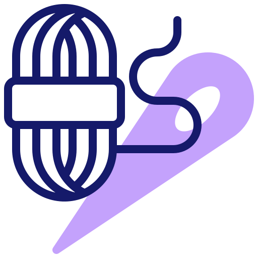 Knitting neddles Symbol