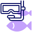 Snorkel gear icon 64x64