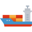 Cargo ship ícone 64x64