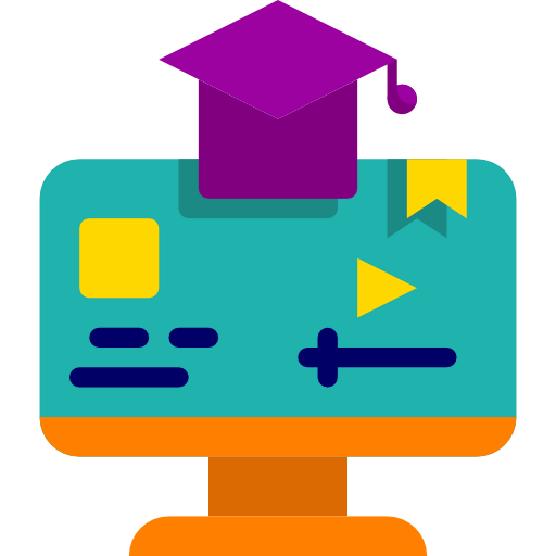 Online learning icon
