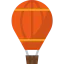 Hot air balloon ícone 64x64