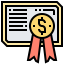 Certificate icon 64x64