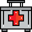 First aid kit ícone 64x64