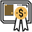 Certificate icon 64x64