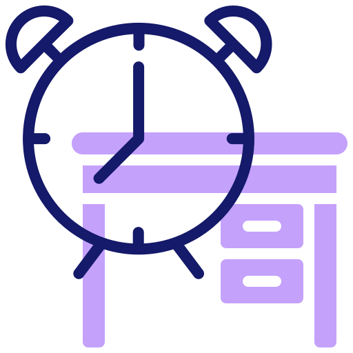Desk clock icône