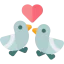 Love birds Ikona 64x64
