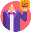 Jack o lantern biểu tượng 64x64