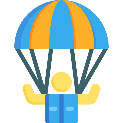 Парашют иконка