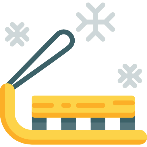 Sledding icon