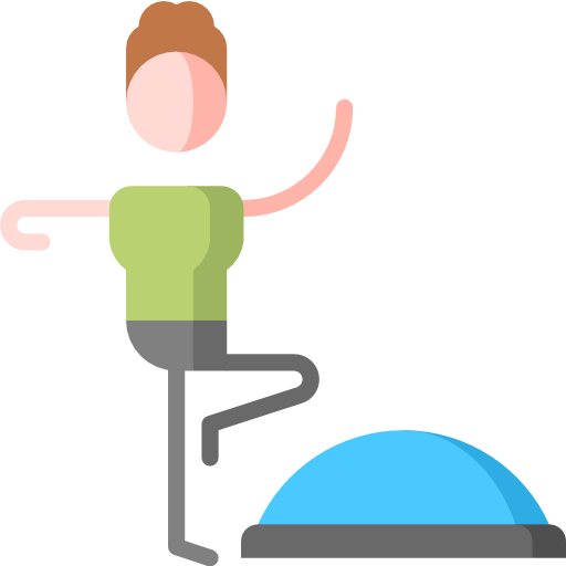 Exercise ball icon