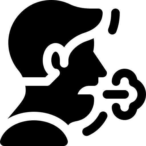 Difficulty breathing ícono