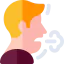 Difficulty breathing icon 64x64