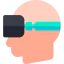 Virtual reality glasses icon 64x64