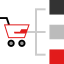 Shopping cart ícone 64x64