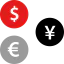 Currency Symbol 64x64