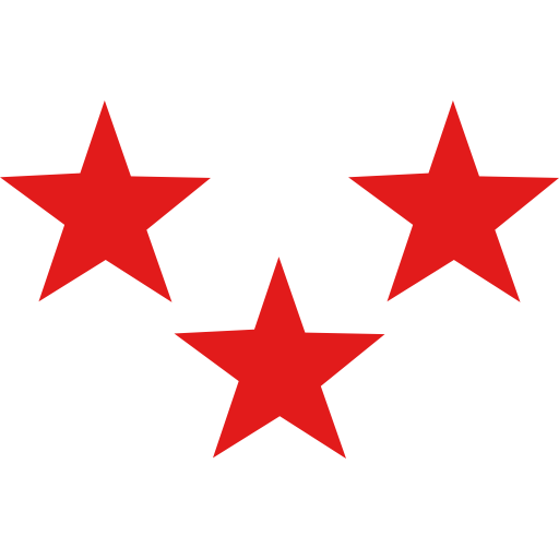 Three stars biểu tượng