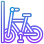 Велосипедная парковка иконка 64x64