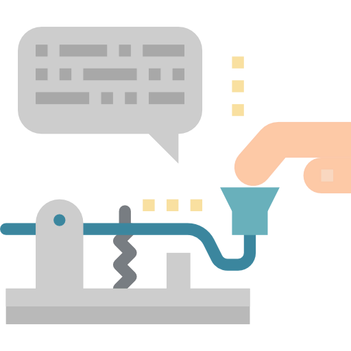 Morse code icon
