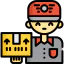 Delivery man icon 64x64